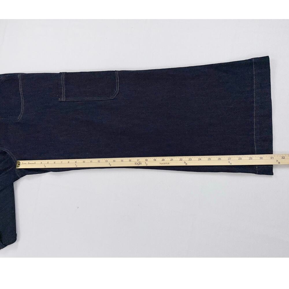 Madewell Dark Blue Wide Leg Jeans - Picture 13 of 14